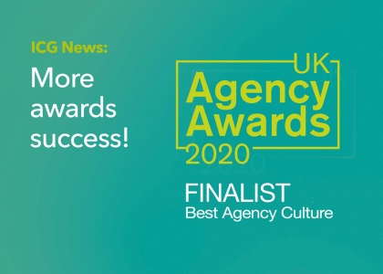 We’re finalists in the UK Agency Awards